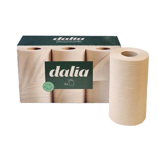 Papel de Cocina sin Blanquer Dalia Bio 3ud
