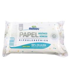 Papel Higiénico Húmedo Biodegradable Ecomimidú Bio 60 ud
