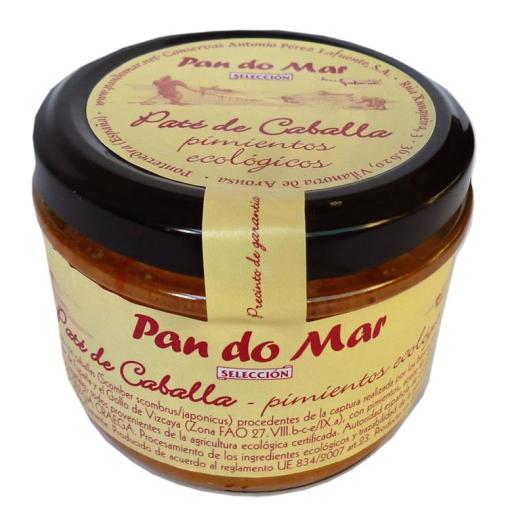 Paté de Caballa con Pimiento Pan do Mar Bio 125g