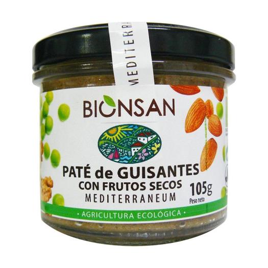 Paté de Guisantes con Frutos Secos Bionsan Bio 105g