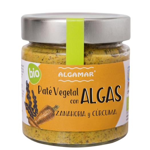 Paté Vegetal con Algas Zanahoria y Cúrcuma Algamar Bio 180g