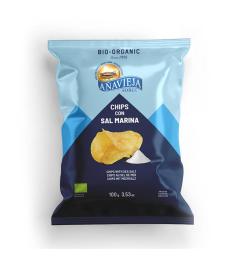 Patatas Fritas en Aceite de Girasol Añavieja Bio 100g