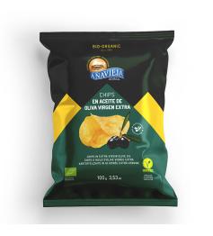 Patatas Fritas Gran Gourmet en Aceite de Oliva Añavieja Bio 100g