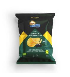 Patatas Fritas Gran Gourmet en Aceite de Oliva Añavieja Bio 40g