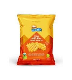 Patatas Fritas Super Onduladas Sabor Queso Añavieja Bio 100g