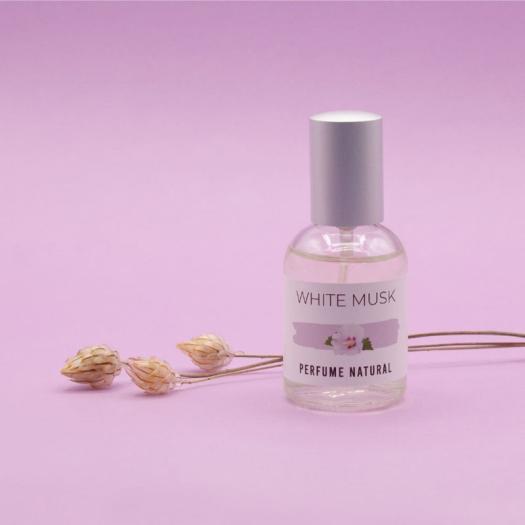 Perfume Natural de White Musk con Pulverizador SYS 50ml