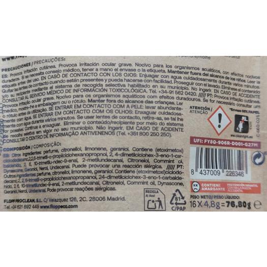 Perfume Ropa FLOPP 16 Cápsulas