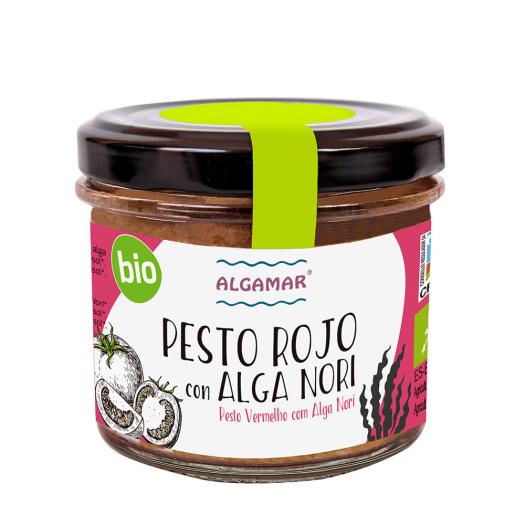 Pesto Rojo con Alga Nori Algamar Bio 100g