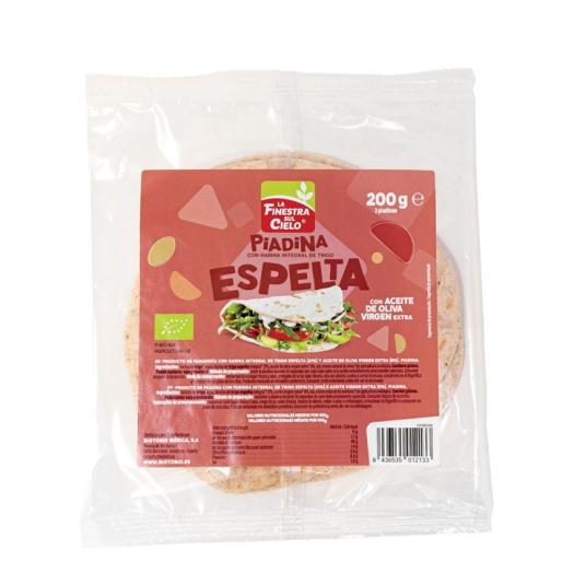 Piadina de Espelta Integral La Finestra sul Cielo Bio 200g