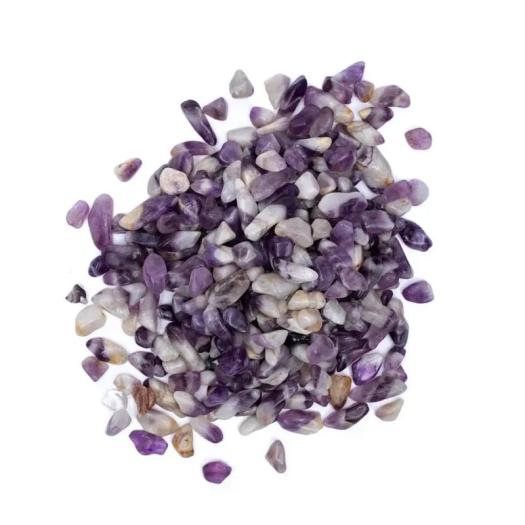 Piedras de Amatista Chevron Pulida Calidad B 0,5-2,5cm