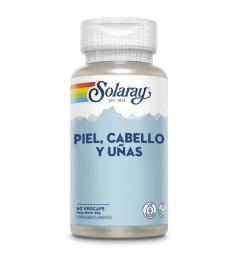 Piel Cabello Uñas Solaray 60 VegCaps