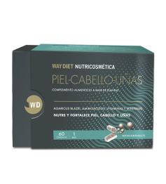 Piel Cabello y Uñas Nutricosmética Waydiet 60 Cápsulas