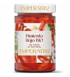 Pimiento Rojo en Tiras al Natural Emperatriz Bio 370 ml