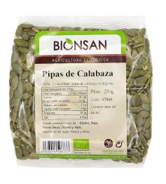 Pipas de Calabaza Cucurbita Bionsan Bio 250g