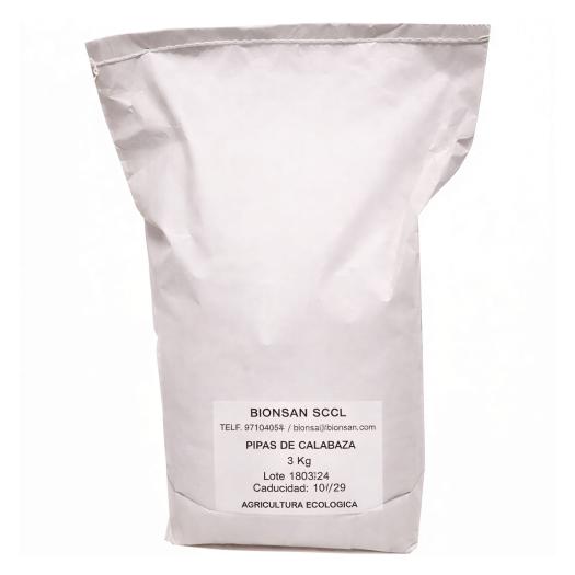 Pipas de Calabaza Cucurbita Granel Bionsan Bio 3Kg