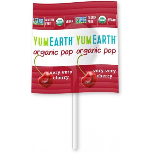 Piruletas Veganas Sabor a Frutas Fruit Pops Bio YumEarth 40ud