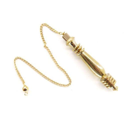 Péndulo Karnak Isis de Bronce con Testigo