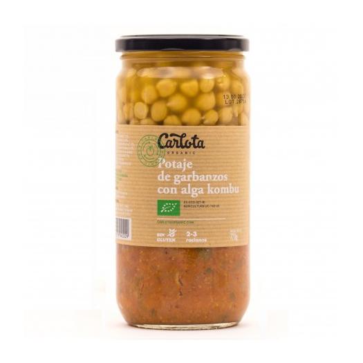 Potaje de Garbanzos con Alga Kombu Bio 720g