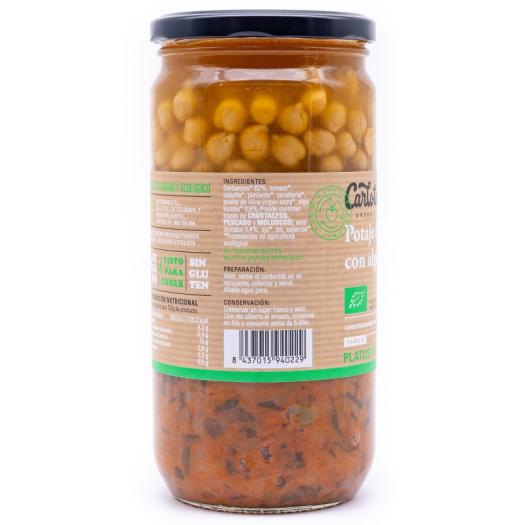 Potaje de Garbanzos con Alga Kombu Bio 720g