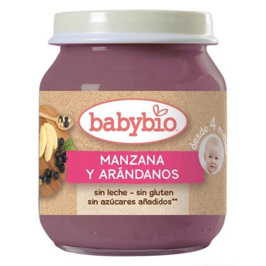 Potito de Manzana y Arándanos Babybio 130g