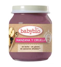 Potito de Manzana y Ciruela Babybio 130g