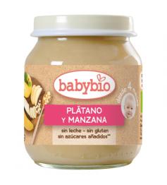 Potito de Plátano y Manzana Babybio 130g