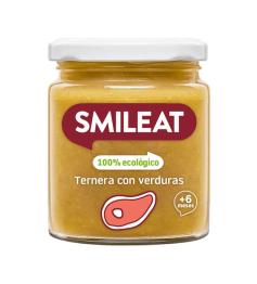 Potito de Ternera con Verduras Smileat Bio 230g