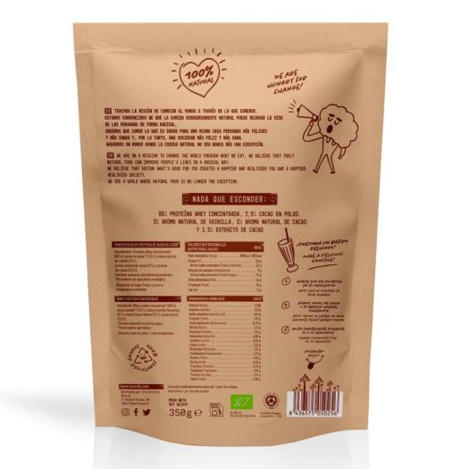 Proteína Whey Suero de Leche Chocolate Natruly Bio 350g