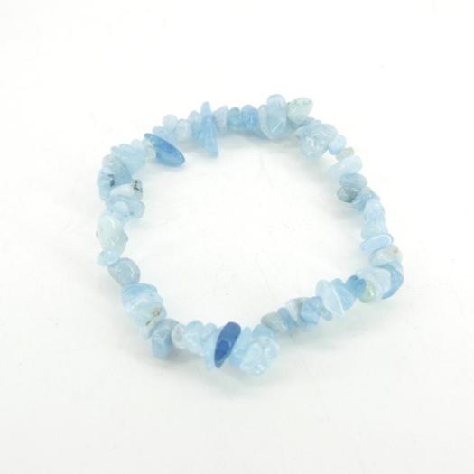 Pulsera de Chip de Aguamarina