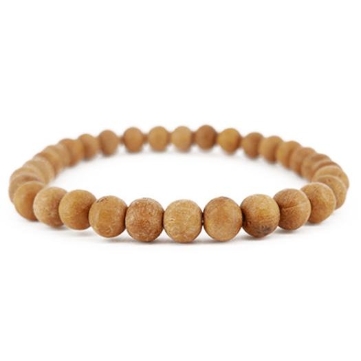 Pulsera de Madera de Sándalo 6mm
