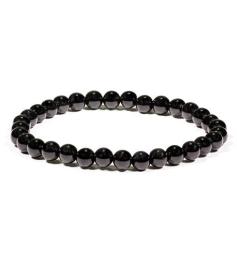 Pulsera de Turmalina Negra 5mm
