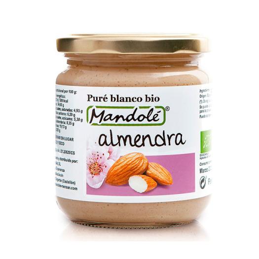 Puré de Almendra Blanco (100% Almendra) Bio 325g