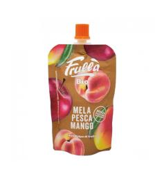 Pure de Manzana Melocotón y Mango Doypack Frulla Bio 100g