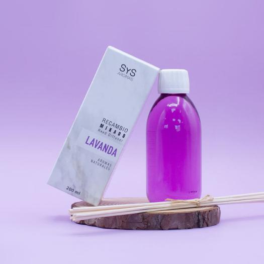 Recambio Mikado con Palos Lavanda SYS 200ml