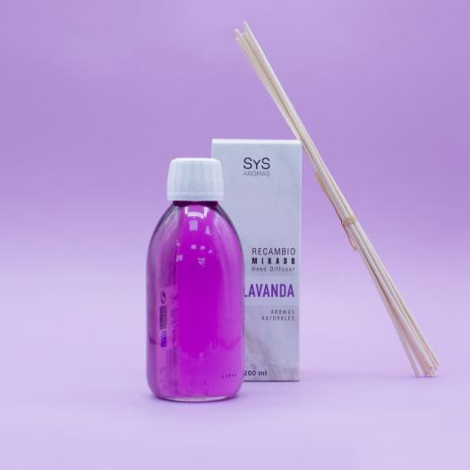 Recambio Mikado con Palos Lavanda SYS 200ml