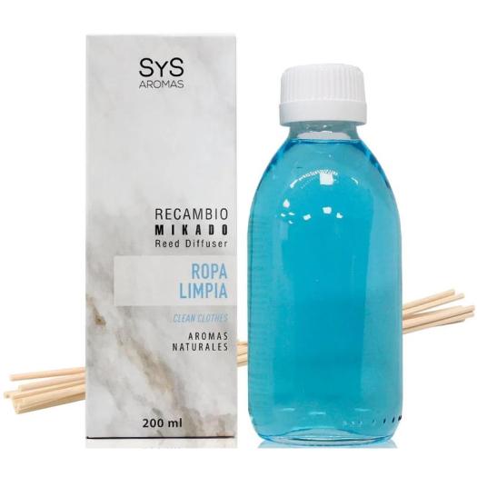 Recambio Mikado con Palos Ropa Limpia SYS 200ml