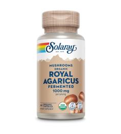 Royal Agaricius Champiñon del Sol 500mg Solaray 60 VegCaps