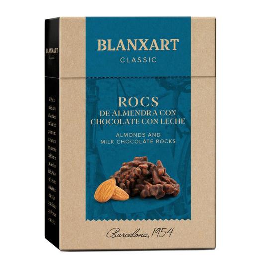 Rocs de Almendra con Chocolate con Leche Blanxart 100g
