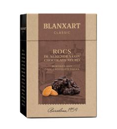Rocs de Almendra con Chocolate Negro Blanxart 100g