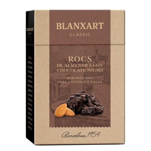 Rocs de Almendra con Chocolate Negro Blanxart 100g