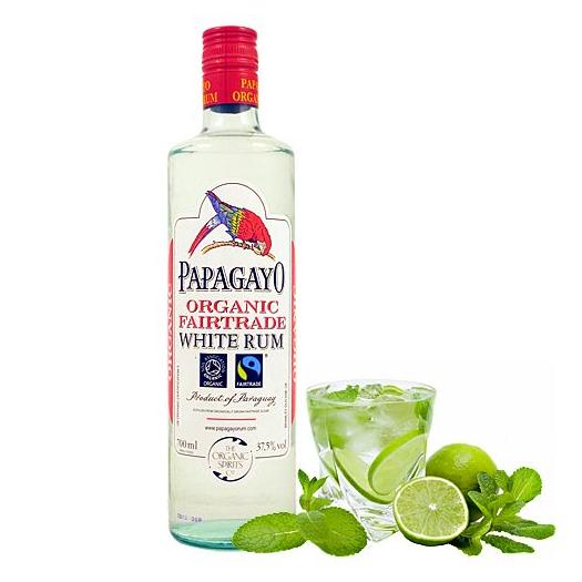 Ron Papagayo Blanco Bio 70 cl