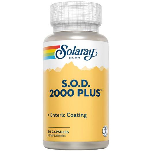 S.O.D. 2000 plus Solaray 100 VegCaps