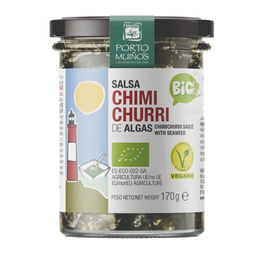 Salsa Chimichurri de Algas Porto Muiños Bio 170g
