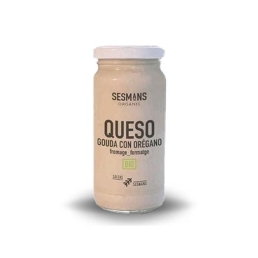 Salsa de Queso Gouda con Orégano Sesmans Bio 240ml