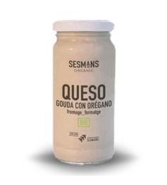 Salsa de Queso Gouda con Orégano Sesmans Bio 240ml