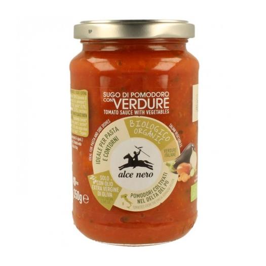 Salsa de Tomate con Verduras Bio 350g