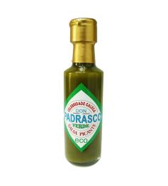 Salsa Padrasco Verde Picante de Pimientos de Padrón Celebridade Galega Bio 100ml