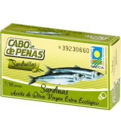 Sardinillas en Aceite de Oliva Cabo de Peñas Bio 85g