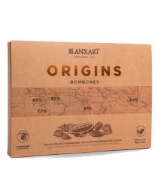 Selección de  Bombones Origins Blanxart 118g