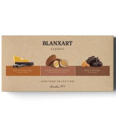 Selección de Tiras de Naranja y Almendras Blanxart 240g